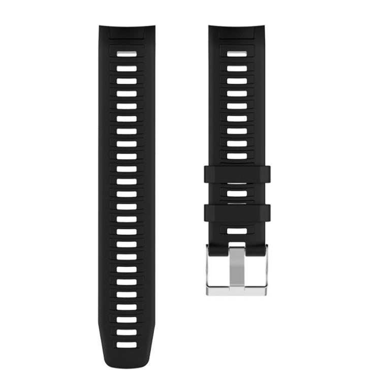 For Garmin Instinct Silicone Watch Band(White) - Watch Bands by buy2fix | Online Shopping UK | buy2fix