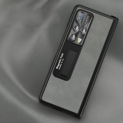 For Huawei Mate X2 5G Napa Texture All-inclusive Phone Case(Black) - Huawei Cases by buy2fix | Online Shopping UK | buy2fix