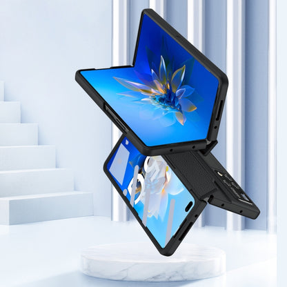 For Huawei Mate X2 Integrated Full Coverage Hinge Phone Case with Stylus(Pink) by buy2fix