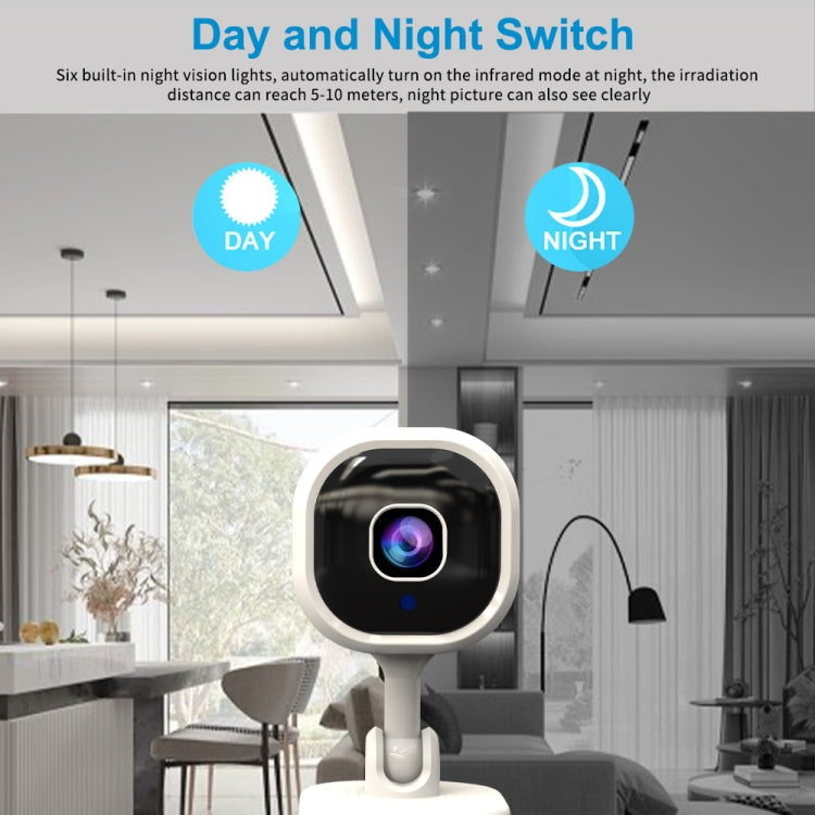 A3 Motion Detection Two-way Audio Night Vision WiFi Camera - Mini Camera by buy2fix | Online Shopping UK | buy2fix