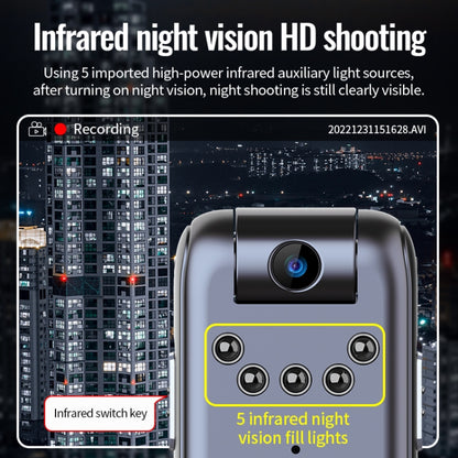 JNN V13 1080P Multifunctional Infrared Night Vision Recorder, Capacity:8GB(Black) - Recording Pen by JNN | Online Shopping UK | buy2fix
