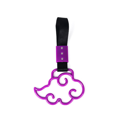 Car Rear Bumper Warning Hanging Ring Car Hand Pull Ring(Purple) by buy2fix