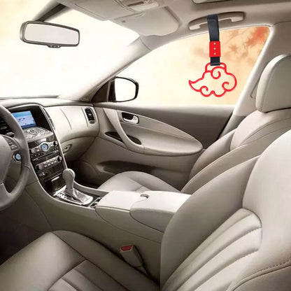 Car Rear Bumper Warning Hanging Ring Car Hand Pull Ring(White) by buy2fix