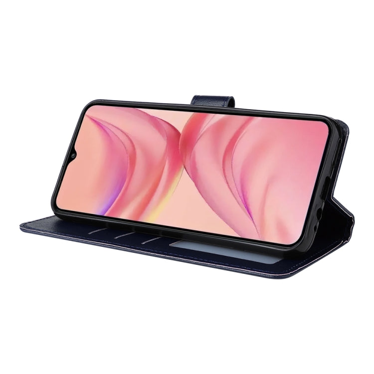 For Infinix Hot 10 Lite 3 Card Slots Multifunctional Leather Phone Case(Navy Blue) - Infinix Cases by buy2fix | Online Shopping UK | buy2fix
