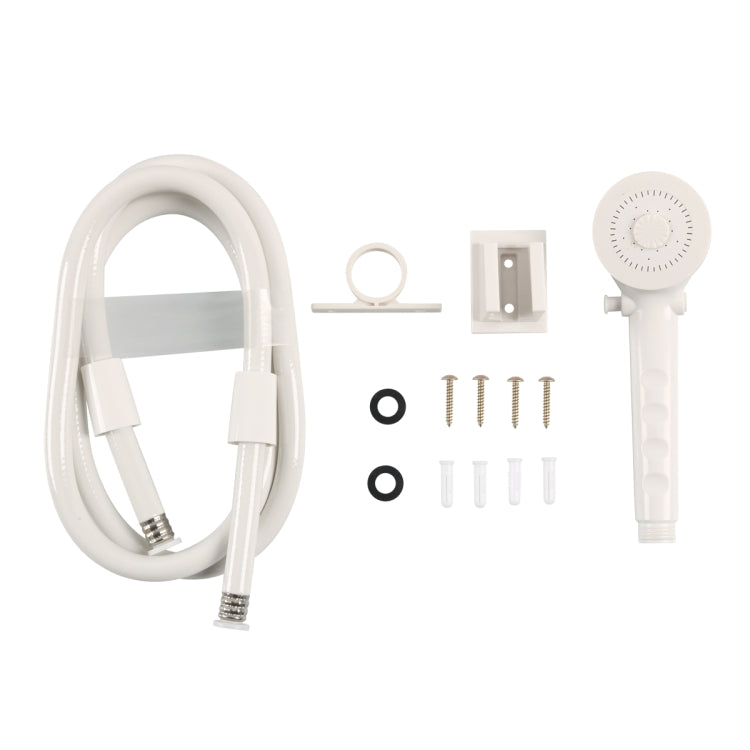 RV 1.5m Flexible Shower Pipe with Spray(White) - Others by buy2fix | Online Shopping UK | buy2fix