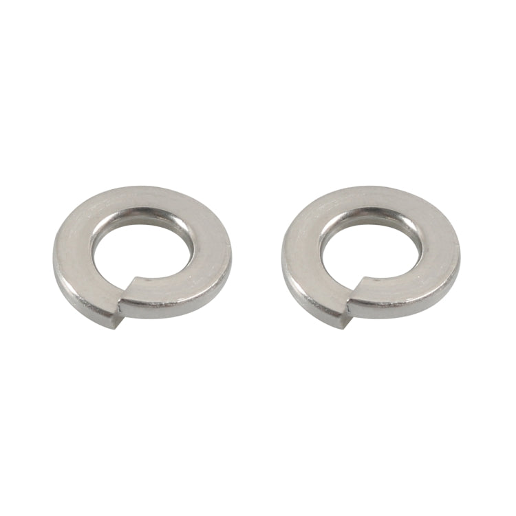 A7652 350 in 1 6 Sizes 304 Stainless Steel Split Lock Spring Washer Kit by buy2fix