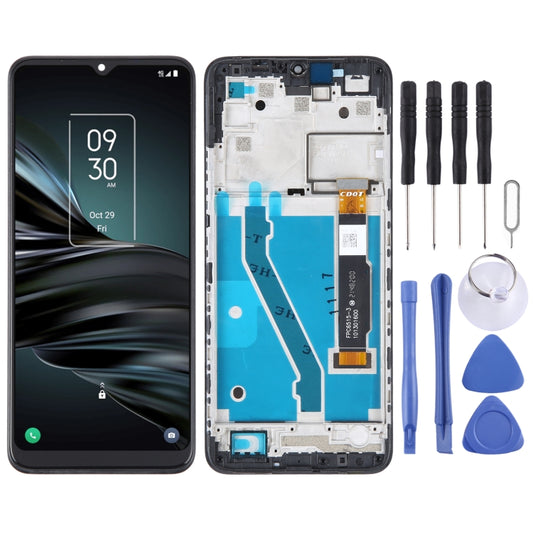OEM LCD Screen For TCL 20 XE Digitizer Full Assembly With Frame - For TCL by buy2fix | Online Shopping UK | buy2fix