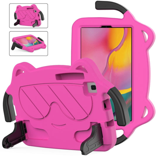 For Samsung Galaxy Tab A7 Lite 8.7 T220 / T225 Ice Baby EVA Shockproof Hard PC Tablet Case(Rose Red) - Tab A7 Lite T220 / T225 by buy2fix | Online Shopping UK | buy2fix