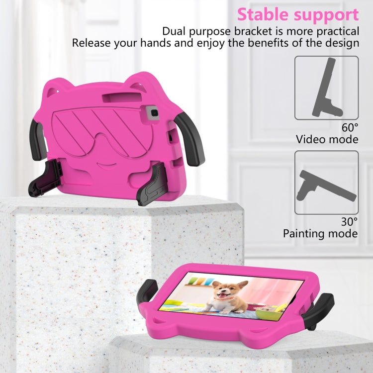 For Samsung Galaxy Tab A7 Lite 8.7 T220 / T225 Ice Baby EVA Shockproof Hard PC Tablet Case(Rose Red) - Tab A7 Lite T220 / T225 by buy2fix | Online Shopping UK | buy2fix