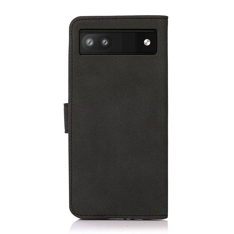 For Google Pixel 7a KHAZNEH Matte Texture Leather Phone Case(Black) - Google Cases by buy2fix | Online Shopping UK | buy2fix