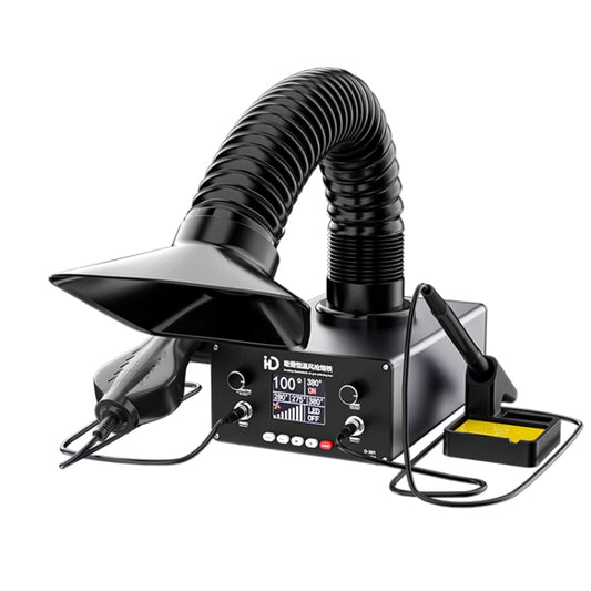 D301 Multifunctional Intelligent Smoking Constant Temperature Soldering Disassembly Rework Station(UK Plug) by buy2fix