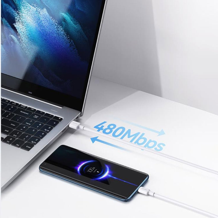 USAMS US-SJ602 U84 USB to USB-C / Type-C 3A Charging Data Cable, Length:2m - USB-C & Type-C Cable by USAMS | Online Shopping UK | buy2fix
