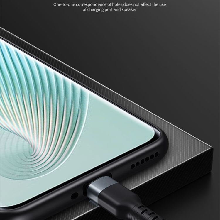 For Honor Magic5 Pro Blade Series TPU + Titanium Alloy Phone Case with Holder(Black Silver) by buy2fix