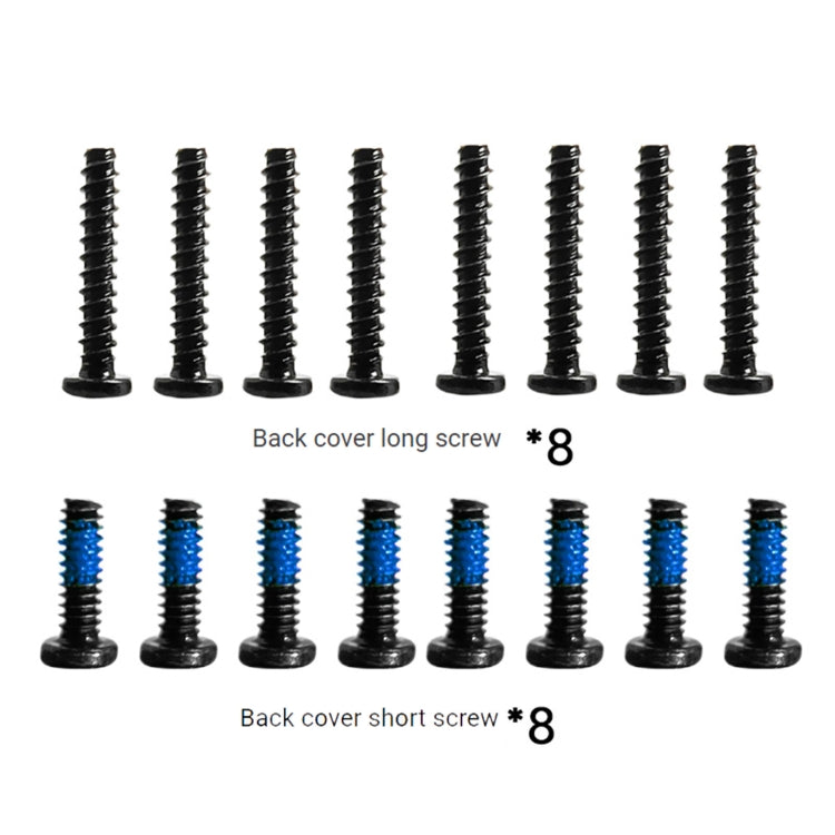 16 in 1 Steam Deck Back Cover Screw Set by buy2fix