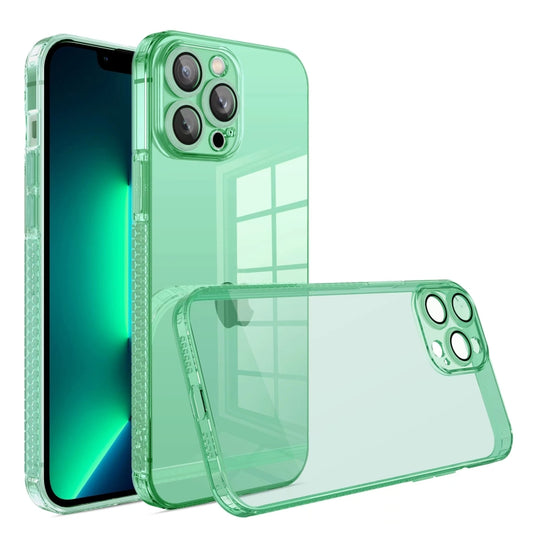 For iPhone XS Max Straight Edge Shockproof Anti-skid TPU Phone Case(Green) - More iPhone Cases by buy2fix | Online Shopping UK | buy2fix