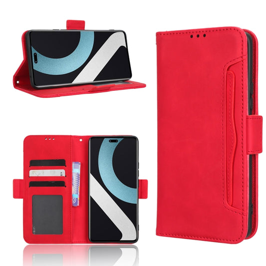 For Xiaomi 13 Lite / Civi 2 5G Skin Feel Calf Texture Card Slots Leather Phone Case(Red) - Xiaomi Cases by buy2fix | Online Shopping UK | buy2fix