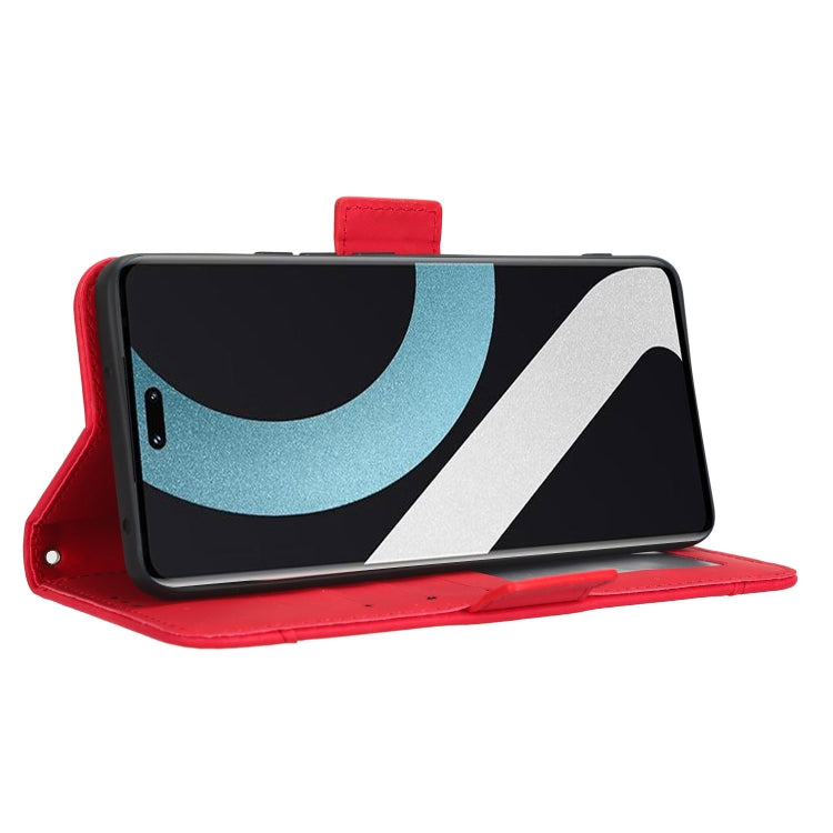 For Xiaomi 13 Lite / Civi 2 5G Skin Feel Calf Texture Card Slots Leather Phone Case(Red) - Xiaomi Cases by buy2fix | Online Shopping UK | buy2fix