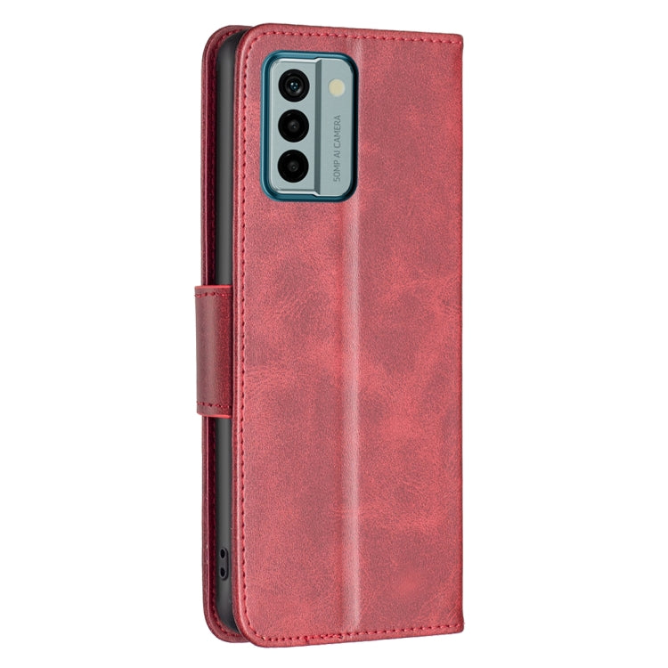 For Nokia G22 Lambskin Texture Leather Phone Case(Red) by buy2fix