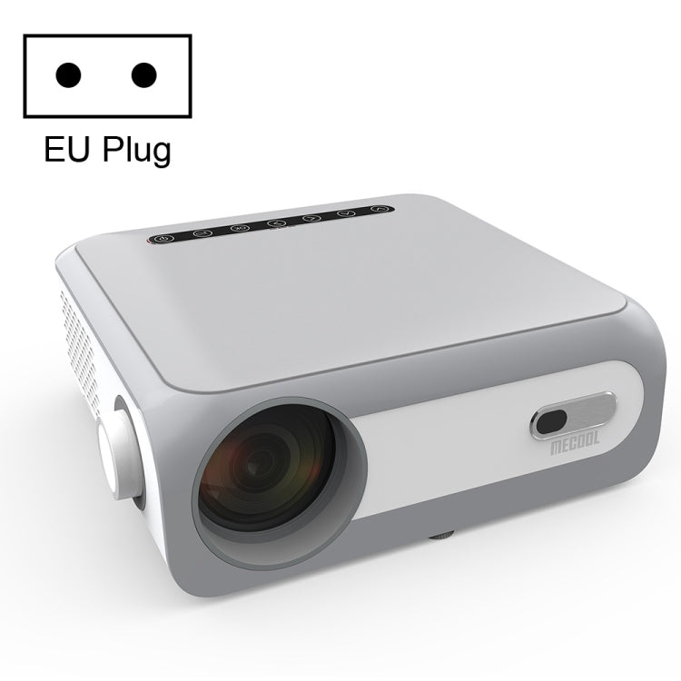 MECOOL KP1 1920x1080P 700ANSI Lumens Portable Mini LCD Smart Projector(EU Plug) - Mini Projector by MECOOL | Online Shopping UK | buy2fix