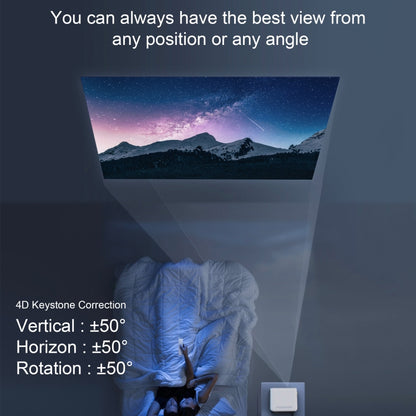 MECOOL KP1 1920x1080P 700ANSI Lumens Portable Mini LCD Smart Projector(AU Plug) - Mini Projector by MECOOL | Online Shopping UK | buy2fix