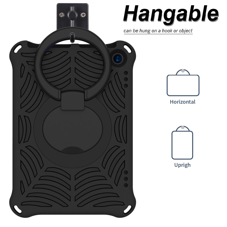 For Amazon Kindle Fire HD 8 2022 / 2020 Spider King Silicone Protective Tablet Case(Black) - Amazon by buy2fix | Online Shopping UK | buy2fix
