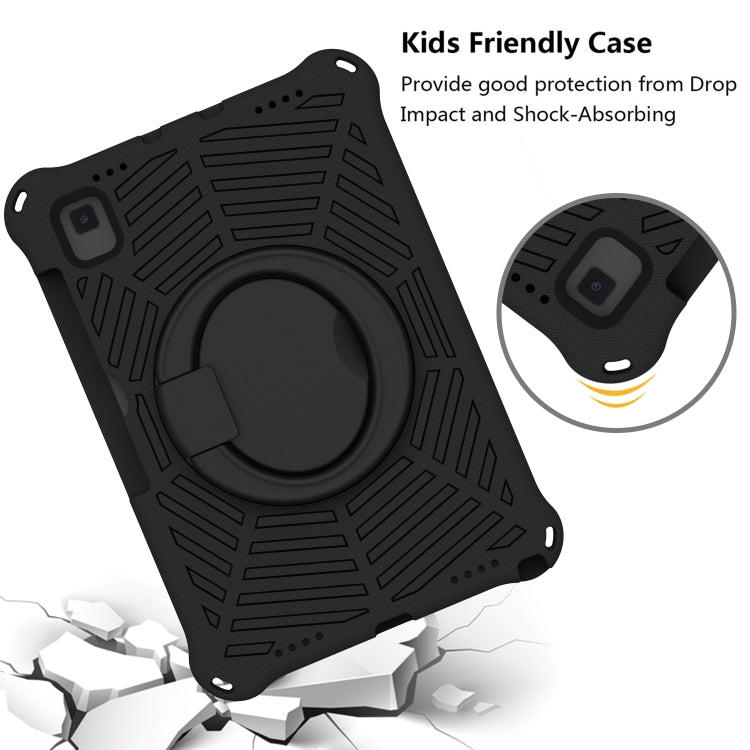For Samsung Galaxy Tab A7 10.4 2020 T500 Spider King Silicone Protective Tablet Case(Black) by buy2fix