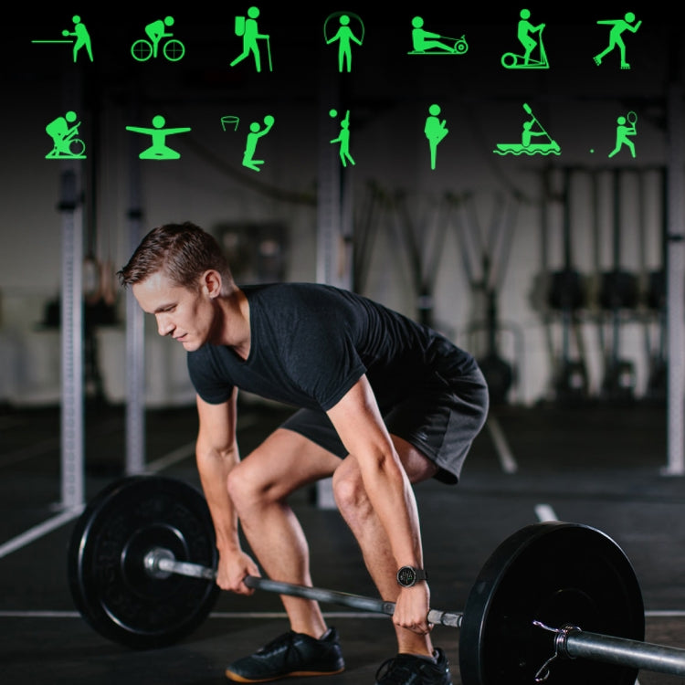 PG3 Pro 1.41 inch TFT Screen Smart Watch, Support Heart Rate / Blood Pressure Monitoring(Black) by buy2fix