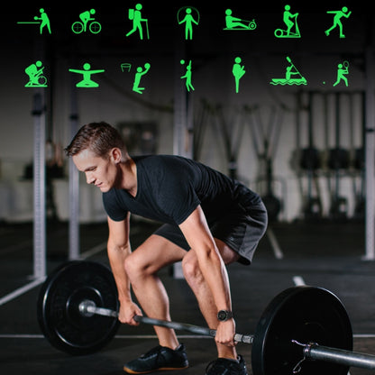 PG3 Pro 1.41 inch TFT Screen Smart Watch, Support Heart Rate / Blood Pressure Monitoring(Black) by buy2fix