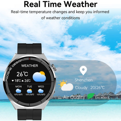 PG3 Pro 1.41 inch TFT Screen Smart Watch, Support Heart Rate / Blood Pressure Monitoring(Black) by buy2fix