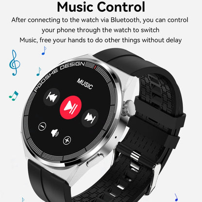 PG3 Pro 1.41 inch TFT Screen Smart Watch, Support Heart Rate / Blood Pressure Monitoring(Black) by buy2fix