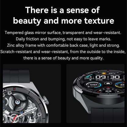 PG3 Pro 1.41 inch TFT Screen Smart Watch, Support Heart Rate / Blood Pressure Monitoring(Black) by buy2fix