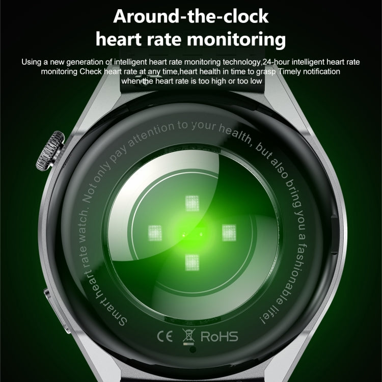 PG3 Pro 1.41 inch TFT Screen Smart Watch, Support Heart Rate / Blood Pressure Monitoring(Black) by buy2fix