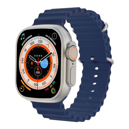 S800 Ultra Max 1.96 inch TFT Screen Smart Watch, Support Heart Rate / Blood Pressure Monitoring(Blue) - Smart Watches by buy2fix | Online Shopping UK | buy2fix