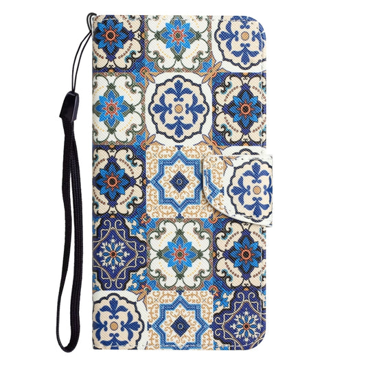 For Xiaomi Redmi 12C Colored Drawing Leather Phone Case(Vintage Totem) - Xiaomi Cases by buy2fix | Online Shopping UK | buy2fix