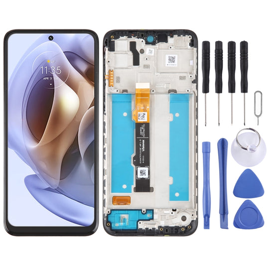 Écran LCD d'origine pour Motorola Moto G31, assemblage complet avec cadre
