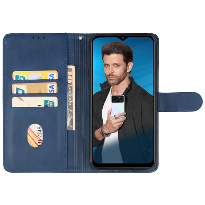 For Itel P40 Leather Phone Case(Blue) - More Brand by buy2fix | Online Shopping UK | buy2fix