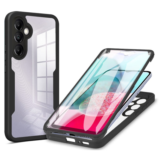 For Samsung Galaxy A34 5G Acrylic + TPU 360 Degrees Full Coverage Phone Case(Black) - Galaxy Phone Cases by buy2fix | Online Shopping UK | buy2fix