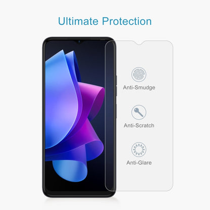 For Tecno Spark 10 5G 50pcs 0.26mm 9H 2.5D Tempered Glass Film by buy2fix