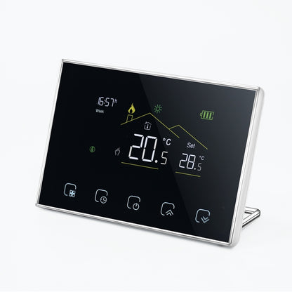 BHT-8000RF-VA- GC Wireless Smart LED Screen Thermostat Without WiFi, Specification:Boiler Heating - Thermostat & Thermometer by buy2fix | Online Shopping UK | buy2fix