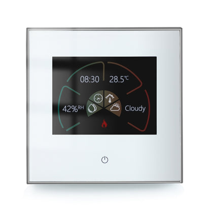 BHT-2002GALM 220V Smart Home Heating Thermostat Water Heating WiFi Thermostat(White) - Thermostat & Thermometer by buy2fix | Online Shopping UK | buy2fix