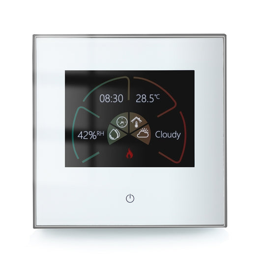 BHT-2002GALM 220V Smart Home Heating Thermostat Water Heating WiFi Thermostat(White) - Thermostat & Thermometer by buy2fix | Online Shopping UK | buy2fix