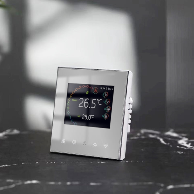 BHT-2002GALM 220V Smart Home Heating Thermostat Water Heating WiFi Thermostat(White) - Thermostat & Thermometer by buy2fix | Online Shopping UK | buy2fix