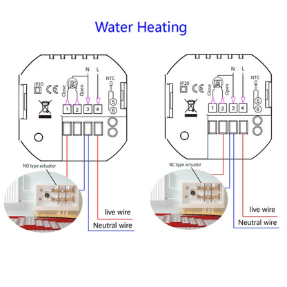 BHT-2002GALM 220V Smart Home Heating Thermostat Water Heating WiFi Thermostat(White) - Thermostat & Thermometer by buy2fix | Online Shopping UK | buy2fix