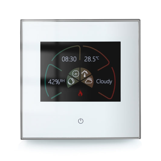 BHT-2002GCLM 220V Smart Home Heating Thermostat Boiler Heating WiFi Thermostat(White) - Thermostat & Thermometer by buy2fix | Online Shopping UK | buy2fix