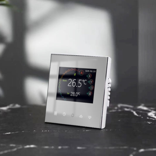 BHT-2002GCLM 220V Smart Home Heating Thermostat Boiler Heating WiFi Thermostat(Black) - Thermostat & Thermometer by buy2fix | Online Shopping UK | buy2fix