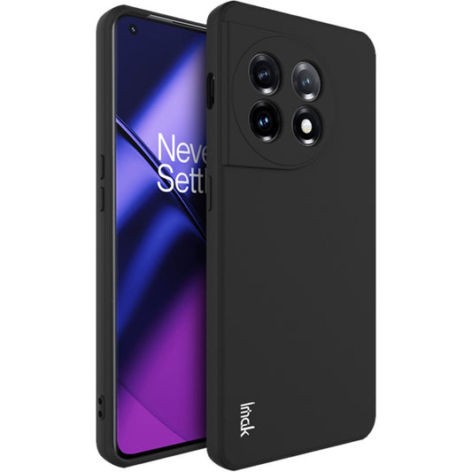 For OnePlus 11 5G IMAK UC-4 Series Straight Edge TPU Soft Phone Case(Black) - OnePlus Cases by imak | Online Shopping UK | buy2fix