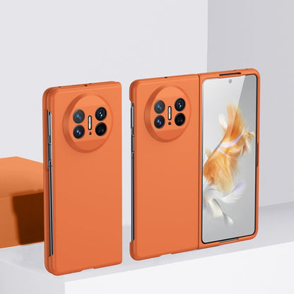 For Huawei Mate X3 Skin-feel Shockproof Full Coverage Phone Case(Orange) - Huawei Cases by buy2fix | Online Shopping UK | buy2fix