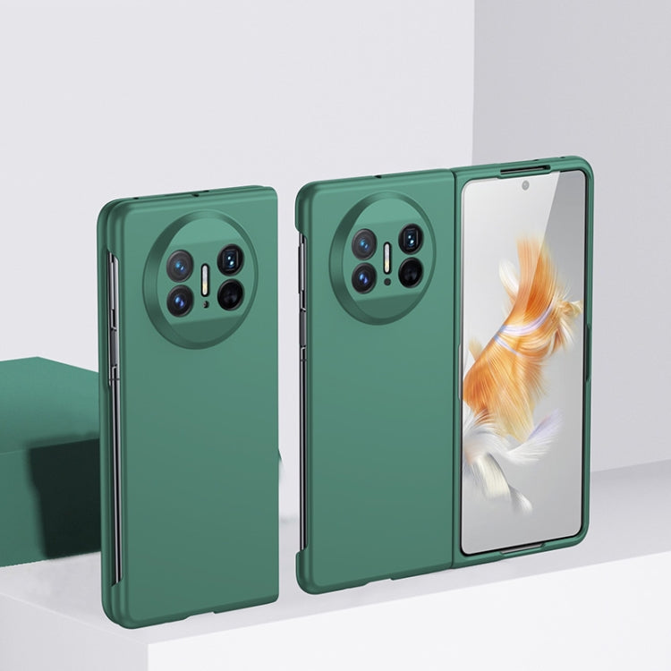 For Huawei Mate X3 Skin-feel Shockproof Full Coverage Phone Case(Green) - Huawei Cases by buy2fix | Online Shopping UK | buy2fix