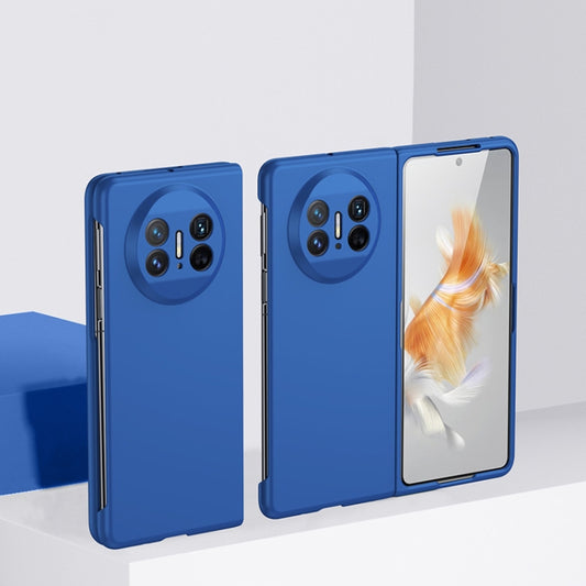 For Huawei Mate X3 Skin-feel Shockproof Full Coverage Phone Case(Navy Blue) - Huawei Cases by buy2fix | Online Shopping UK | buy2fix