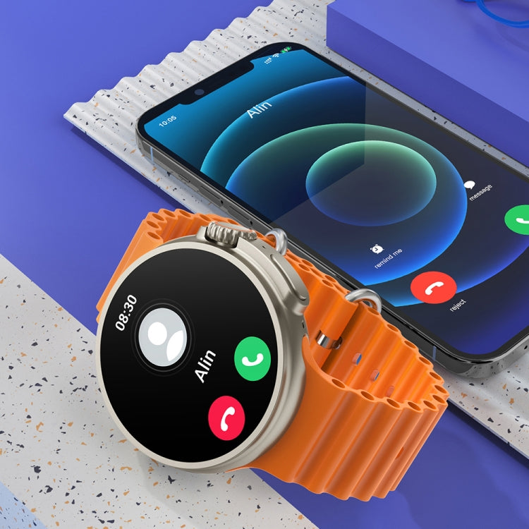 K9 1.39 inch TFT Screen Smart Watch Supports Bluetooth Calling/Health Monitoring(Gold) by buy2fix